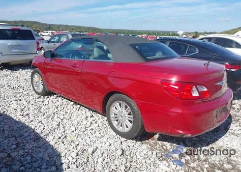 2008 Chrysler Sebring Touring from USA, damaged, VIN 1C3LC55R78N689739